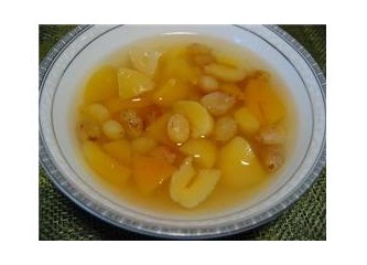 Kuru kayısı & sarı üzüm kompostosu