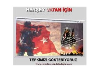 Ağlamamalıyız...Her şey vatan için.