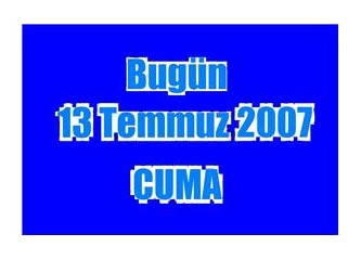 13 temmuz cuma