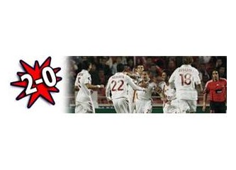 Galatasaray 2 Benfica 0