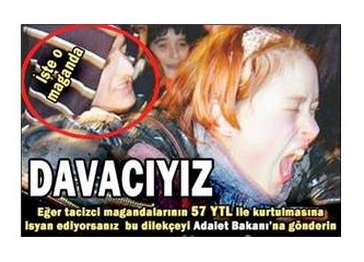 Başka utanan yok mu?