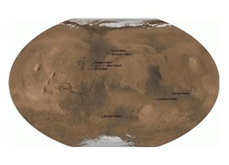 Mars gezegenindeki Türkçe