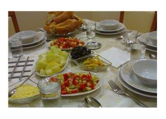 Trabzon' da iftar vakti