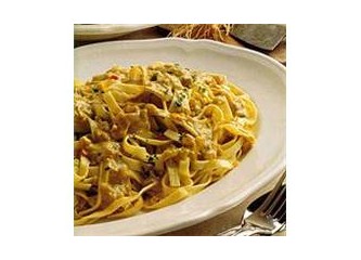 Özel bir lezzet: Somonlu Fettucini