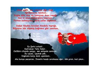 Türk Milleti'nin kanayan yarası dursun artık