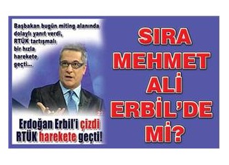 Mehmet Ali Erbil RTÜK'ü harekete geçirdi.