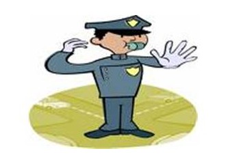 Trafik canavarım, trafik polisi olunca...