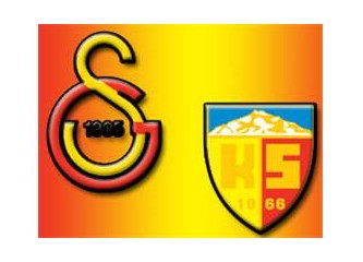 Galatasaray - Kayseri Maça Doğru