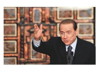 Çek bir dansöz Berlusconi'ye...!