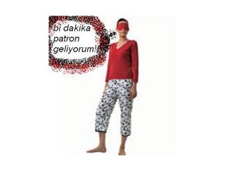 Pijamalı sarışelale modası