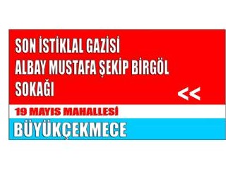 Son Gazimiz Albay Mustafa Şekip Birgöl'ün Anısına!