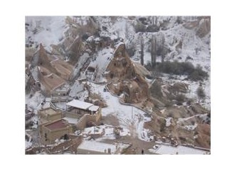 Uçhisar kalesinden seyir