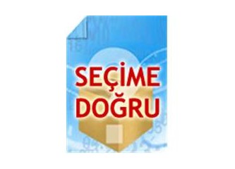 Adaylar, seçmen ve medya...