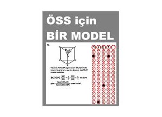ÖSS için yeni bir model önerisi (2001)