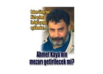 Ahmet Kaya, türkülerde yaşıyor...