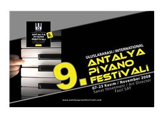 9. Uluslararası Antalya Piyano Festivali bir sürprizle başlıyor