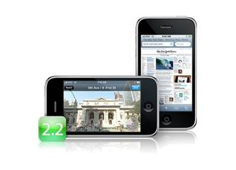 iPhone 3G 2.2 sürümü