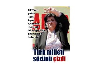 DTP Baklayı Çıkardı; "Özerklik"
