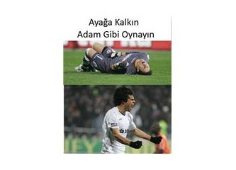 Ayağa kalkın adam gibi oynayın (Beşiktaş - İstanbul BB)