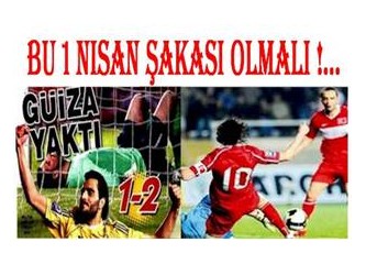 Milli Takım’ın Nisan1 şakası