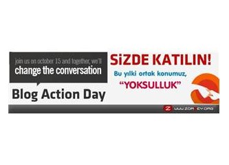Blogculardan 15 Ekim'de Yoksulluk Hareketi