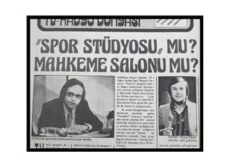 “Spor Stüdyosu” mu mahkeme salonu mu? (Hey Dergisi, 29 Ekim 1975)