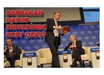 Başbakan Erdoğan Davos Zirvesi'nde rest çekti!