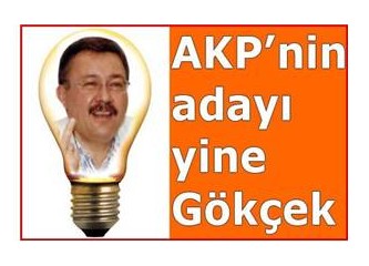 AKP'nin Ankara adayı yine Gökçek