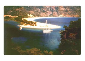 Fethiye falları ve suyun çiçeğe aşkı