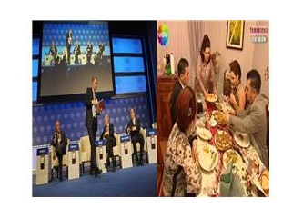 Davos'ta mıyız, Yemekte miyiz?