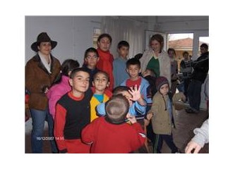 Bayramda çocuk sevinci