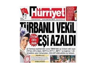 Hürriyet eşi türbanlı vekilleri araştırdı