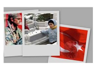 Şehitlerimizi uğurlarken
