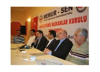 Memur-Sen ve Abant toplantısı sonuçları