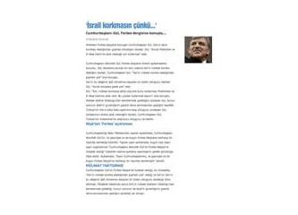 Cumhurbaşkanı Gül: İran atom bombası kullanmaz