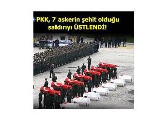 PKK, Tokat saldırısını üstlendi; “yazılan senaryo”yu çöpe attı!