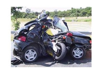 Motorsiklet kazaları...
