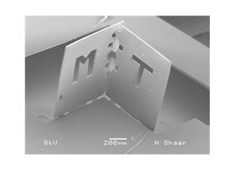 Mikroskobik elektronik cihaz yapımında Nano Origami