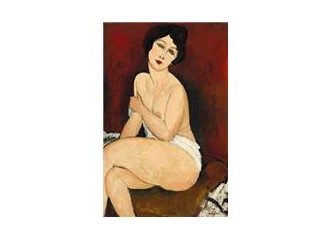 "Divanda Oturan Çıplak Kadın" Modigliani