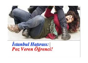 İstanbul Hatırası: Dayak Yeme Pozu Veren Öğrenciler!