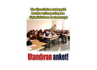 Kendimizi tanımıyoruz!