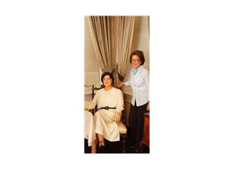 Anlamlı ziyaret: Özden Toker, "Köşk'te"
