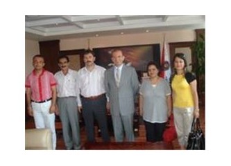 Varoşların Koleji Öğretmenleri, Mersin Emniyet Müdürü Ekizer'le vedalaştılar...
