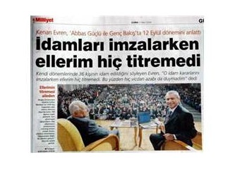 Referandum öncesi, geçici 15. madde ve Kenan Evren