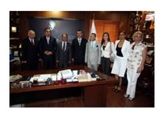 Makedon bakandan başkan Özcan'a ziyaret....