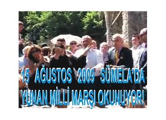 Sümela Manastırı için “15 Ağustos 2011” tarihine şimdiden çok dikkat edilmelidir