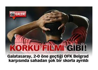 Galatasaray - OFK Belgrad: 2 – 2