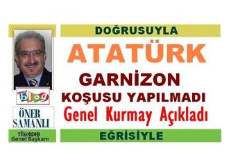 Geleneksel Atatürk Garnizon Koşusu 2010 yapılamadı