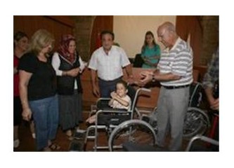 Mersin Büyükşehir'den engellilere destek devam ediyor...
