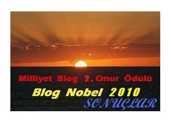 Milliyet Blog 2. Onur Ödülü / Blog Nobel 2010 - Sonuçlar